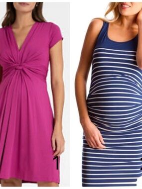 JW 2 Maternity Midi Dresses